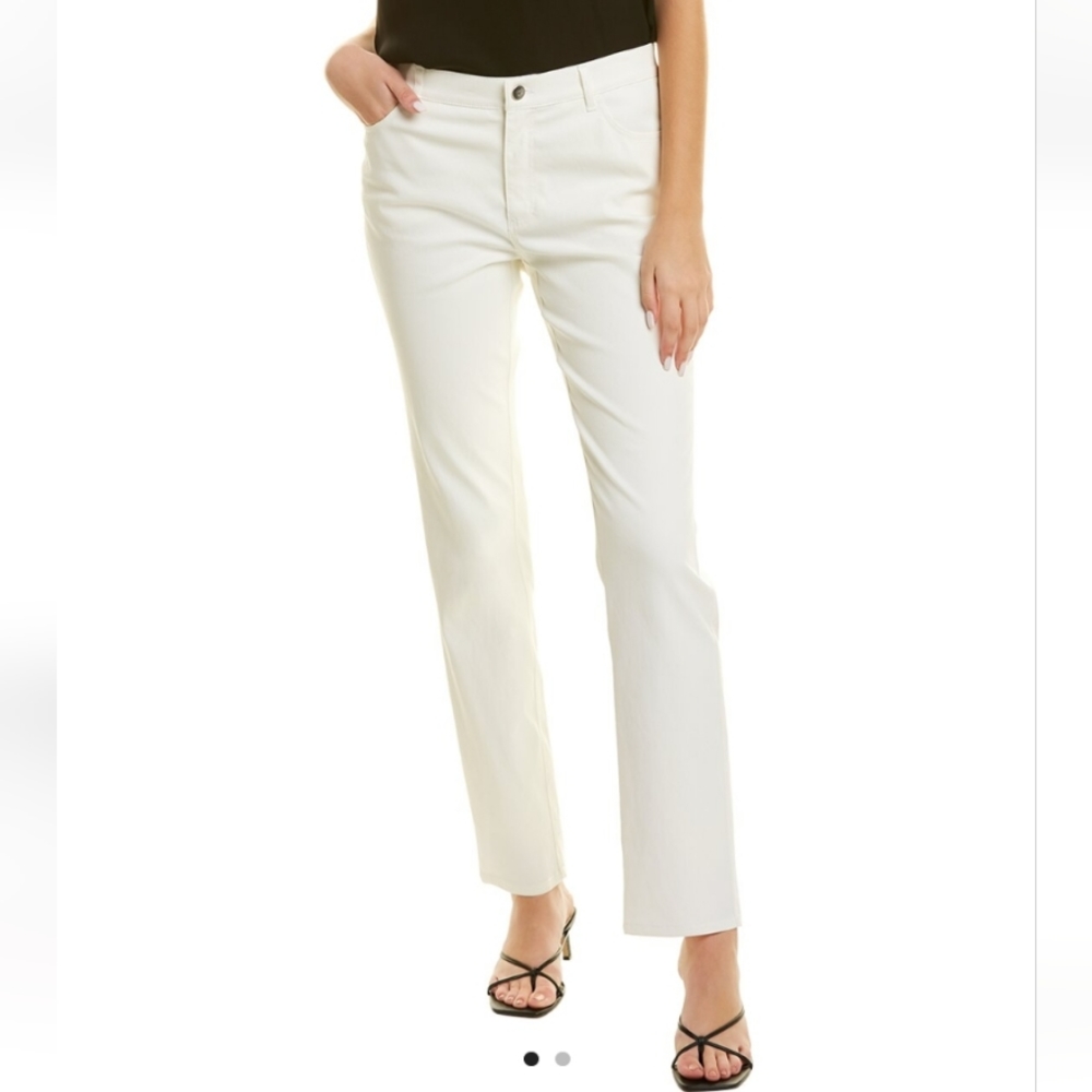 NWOT Lafayette 148 Wooster white jeans Size 4